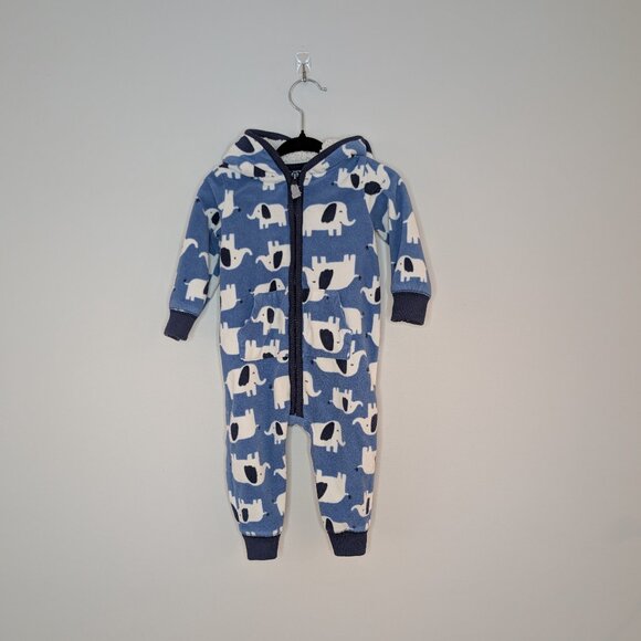 ❤️2 For 10❤️ Carter's Fleece Bunting Suit - Picture 1 of 4